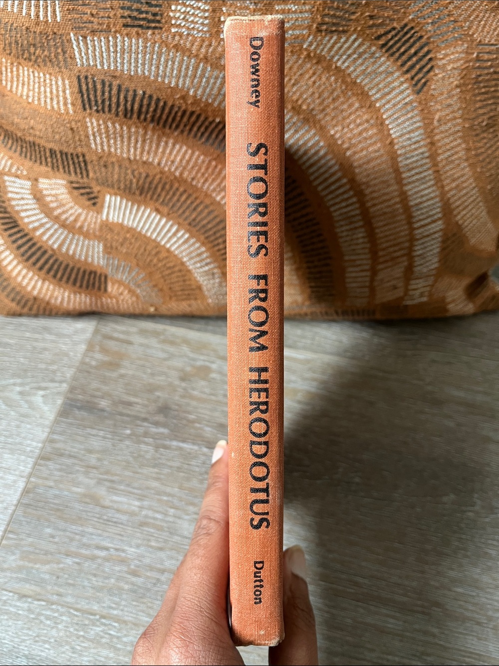 Stories From Herodotus Orange Decorative Book 1967